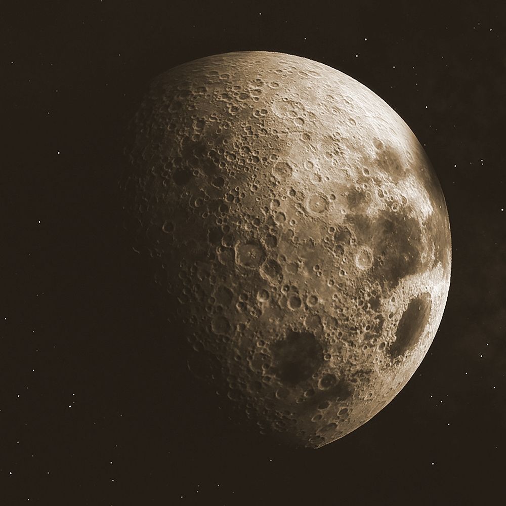 A Slice Of The Moon art print by Jamie Phillip for $57.95 CAD