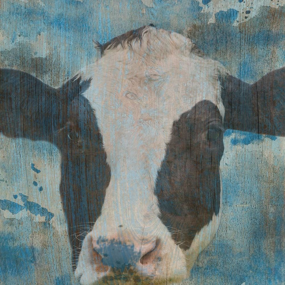 Cow On The Farm art print by Jamie Phillip for $57.95 CAD