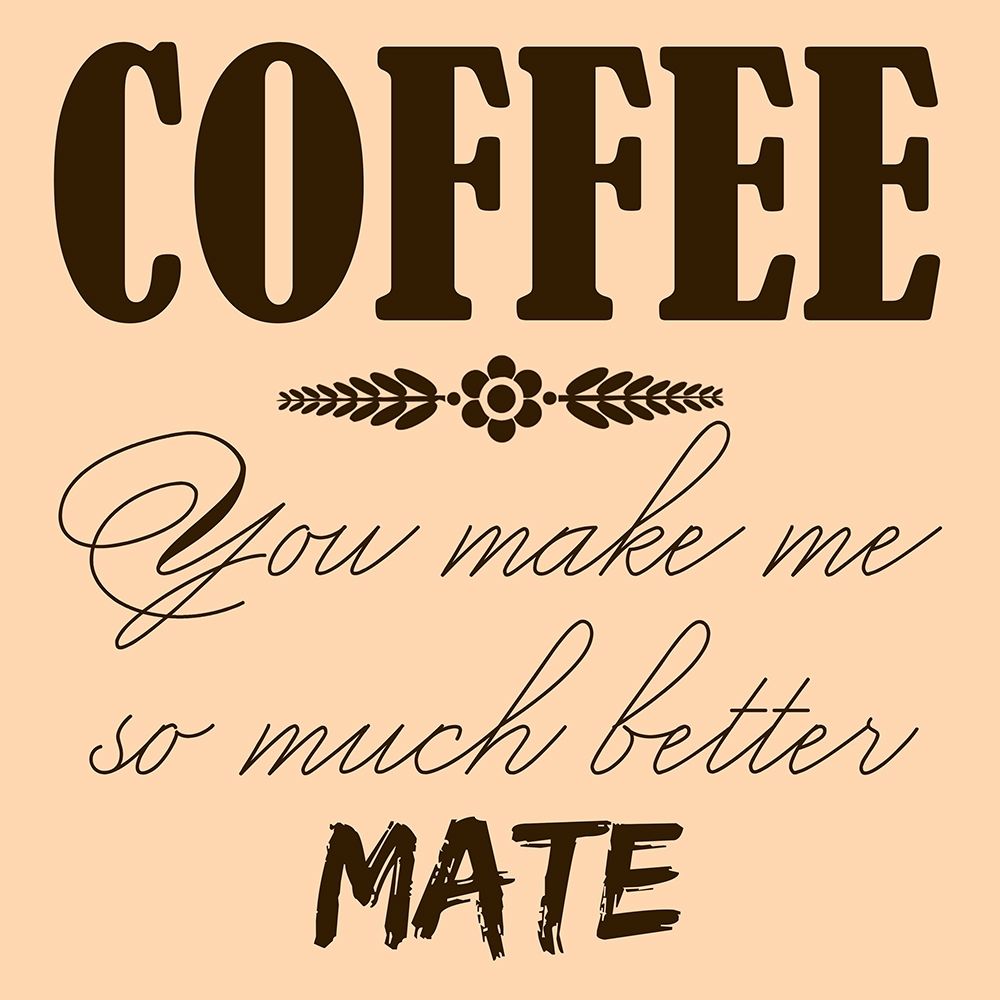 Coffee Mate 1 art print by Jamie Phillip for $57.95 CAD
