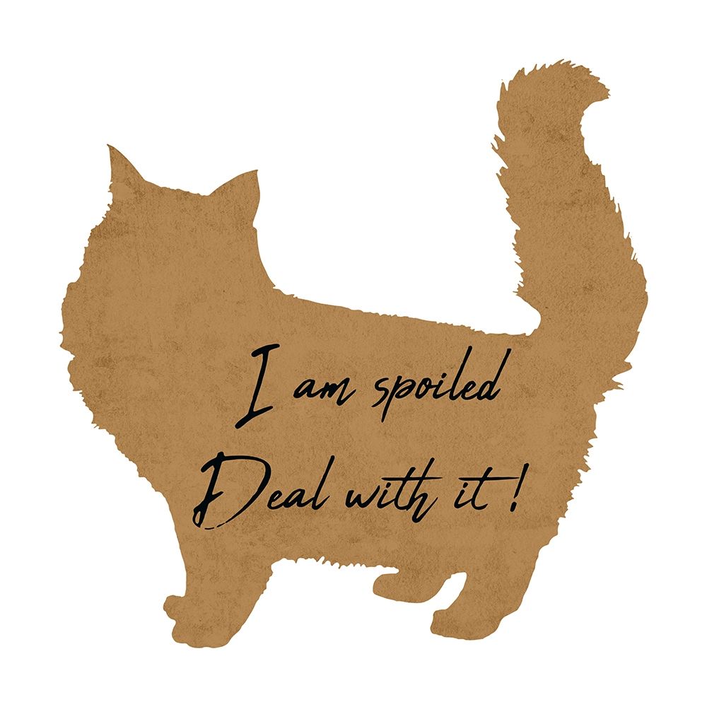 Spoiled Cat art print by Jamie Phillip for $57.95 CAD