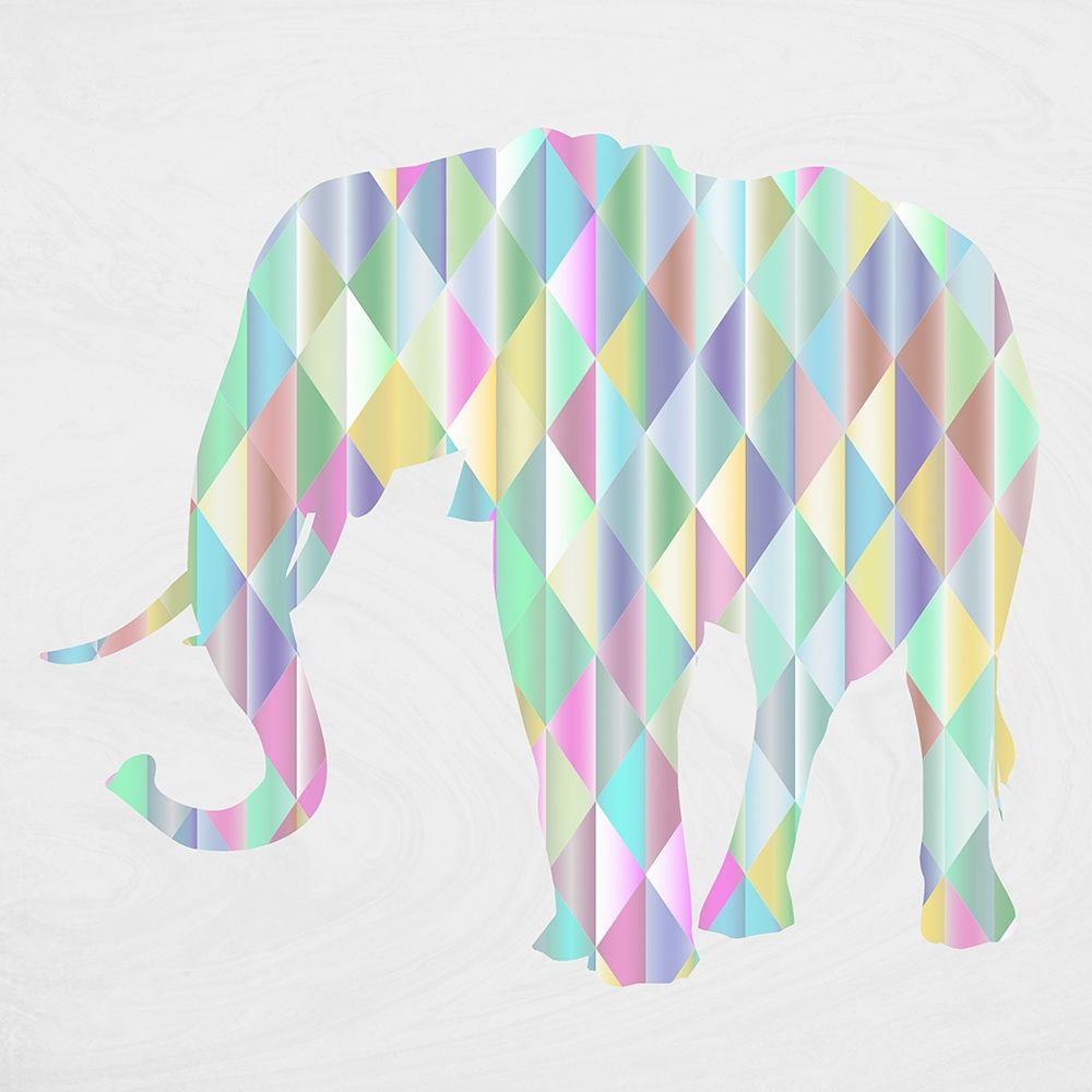 Prismaphant art print by Jamie Phillip for $57.95 CAD
