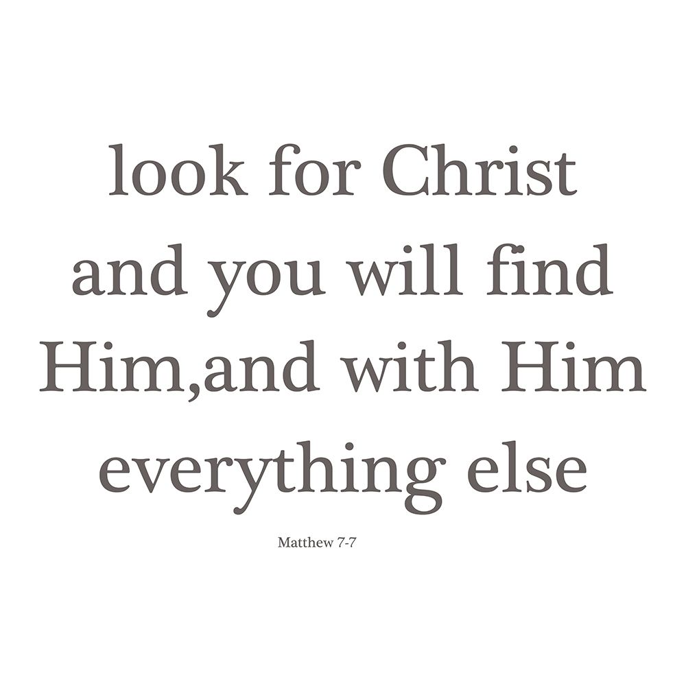 Matthew 7-7 art print by Jamie Phillip for $57.95 CAD