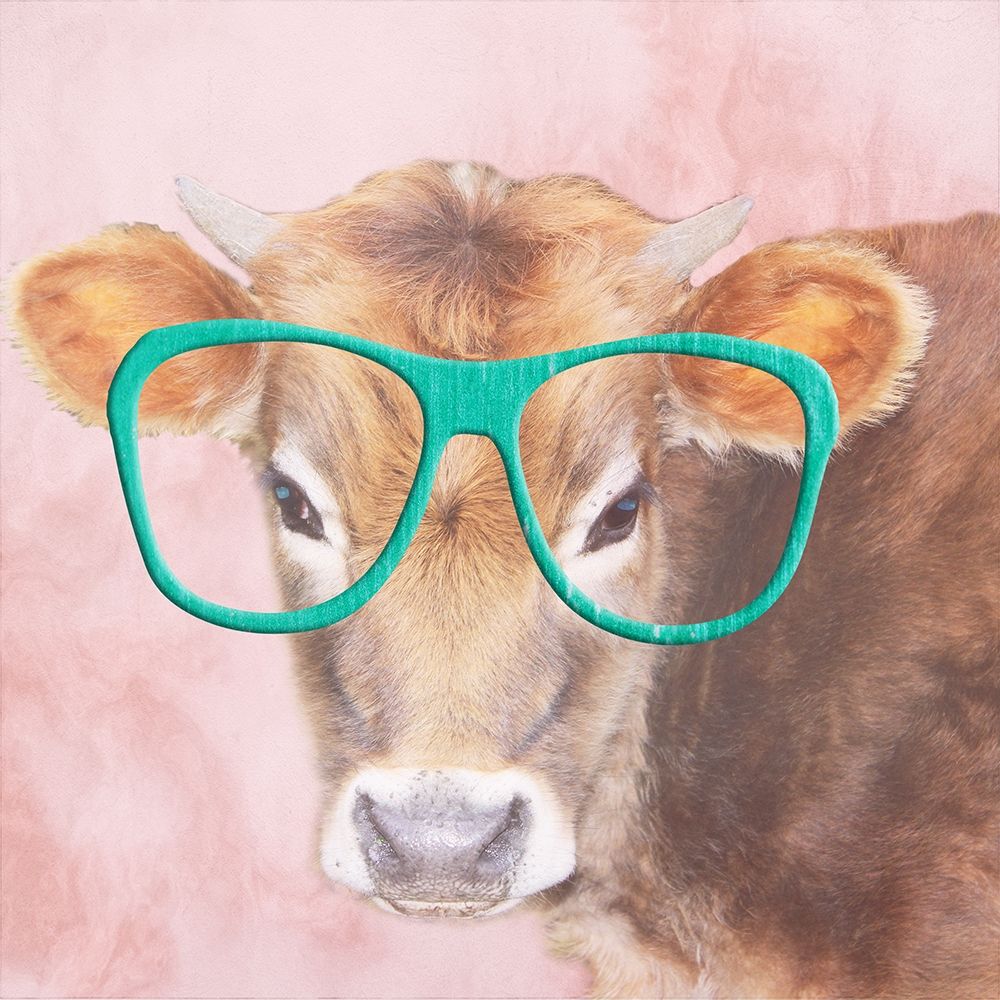 Daisy Cow art print by Jamie Phillip for $57.95 CAD