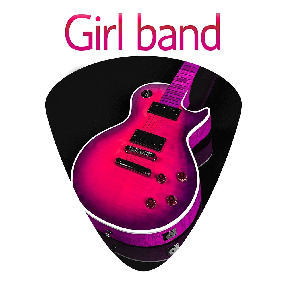 Girl Band art print by Jamie Phillip for $57.95 CAD