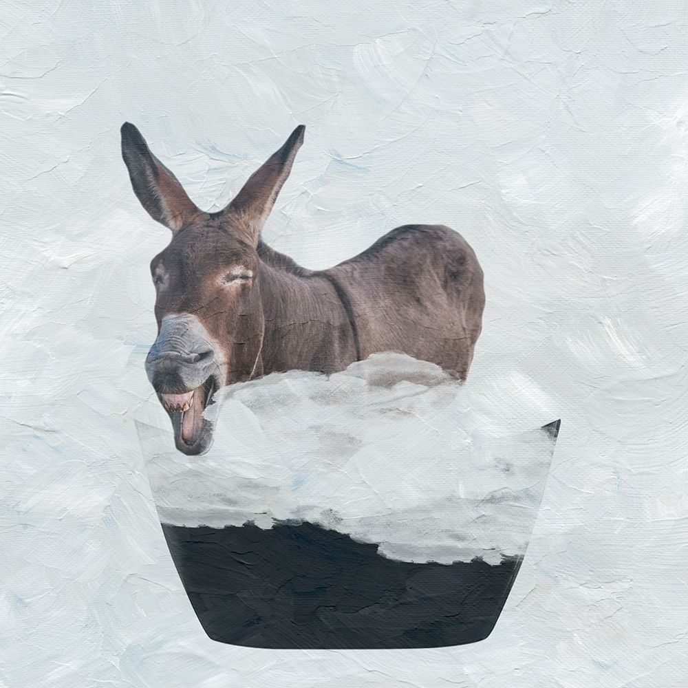 Donkey Shower art print by Jamie Phillip for $57.95 CAD