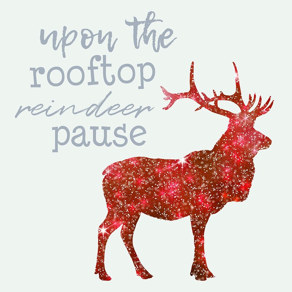 Reindeer art print by Jamie Phillip for $57.95 CAD