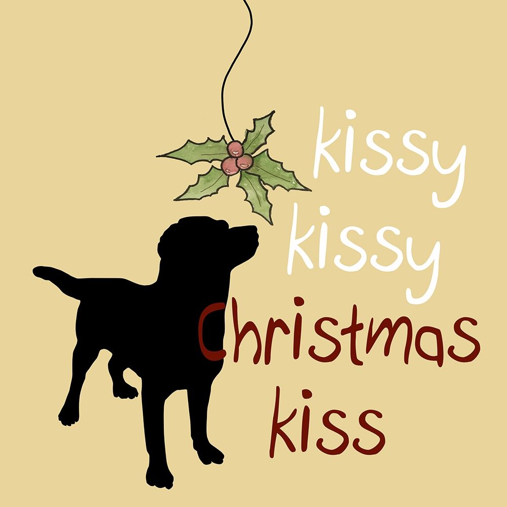 Christmas Dog art print by Jamie Phillip for $57.95 CAD