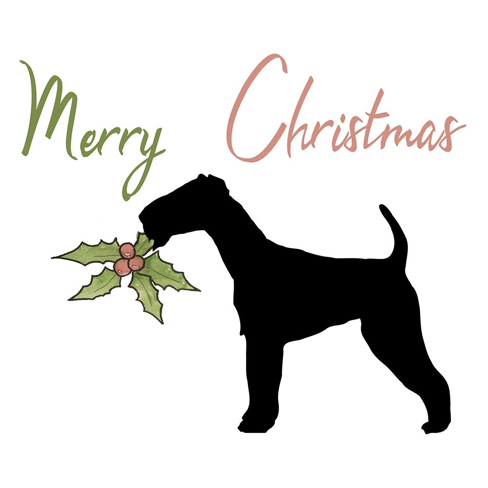 Christmas Dog 2 art print by Jamie Phillip for $57.95 CAD