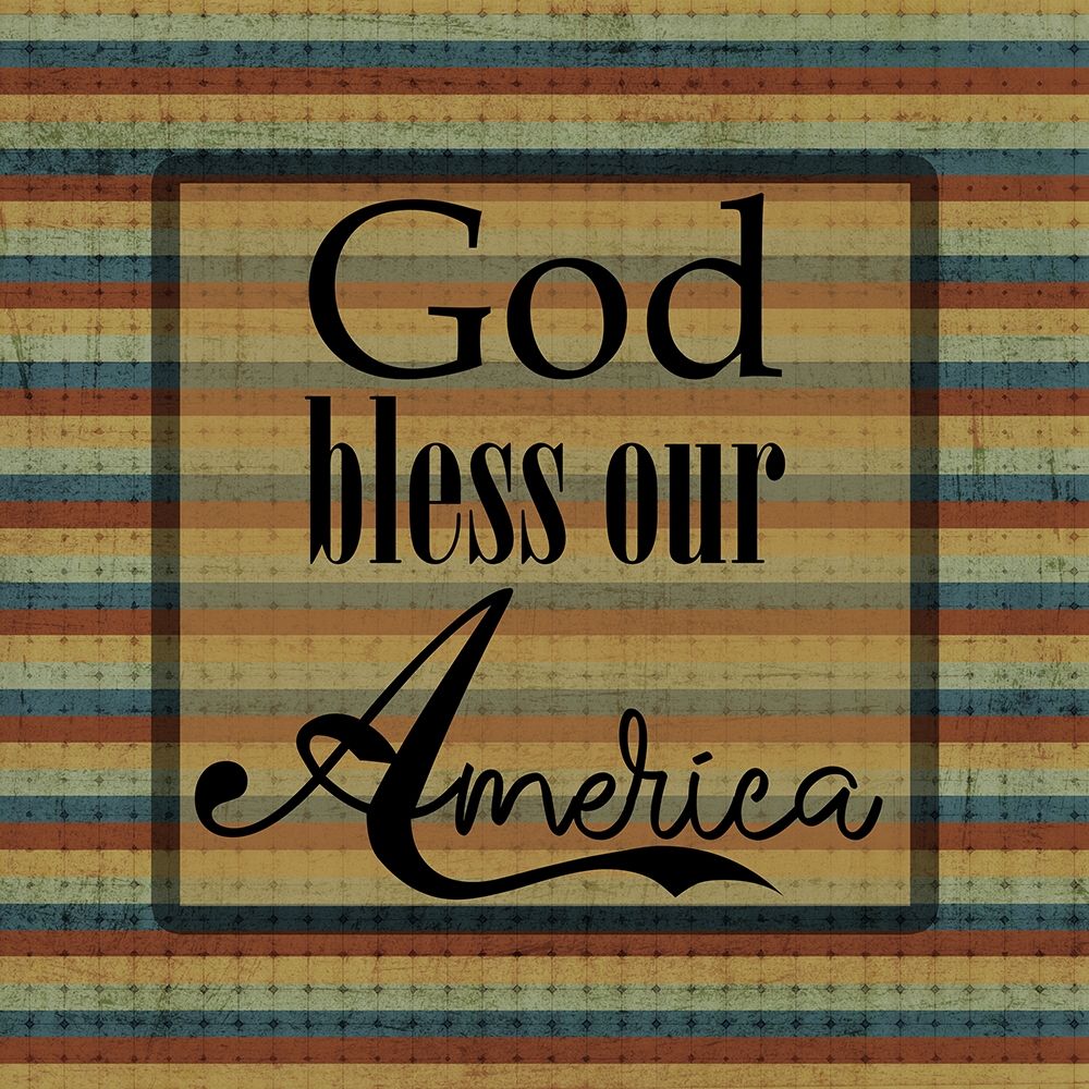 God Bless America art print by Jamie Phillip for $57.95 CAD