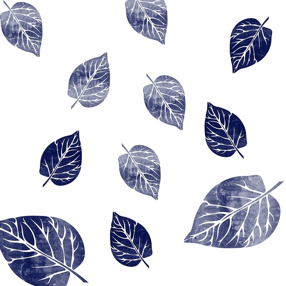 Blue Leaves art print by Jamie Phillip for $57.95 CAD