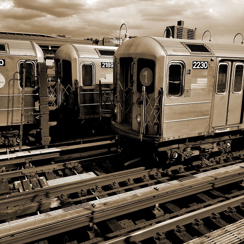 Bronx Trains art print by Jamie Phillip for $57.95 CAD