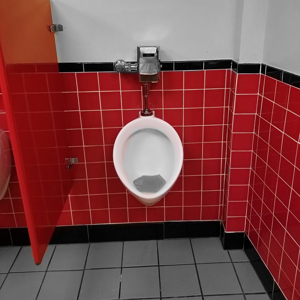 Red Loo art print by Jamie Phillip for $57.95 CAD