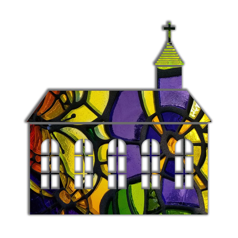 Church art print by Jamie Phillip for $57.95 CAD