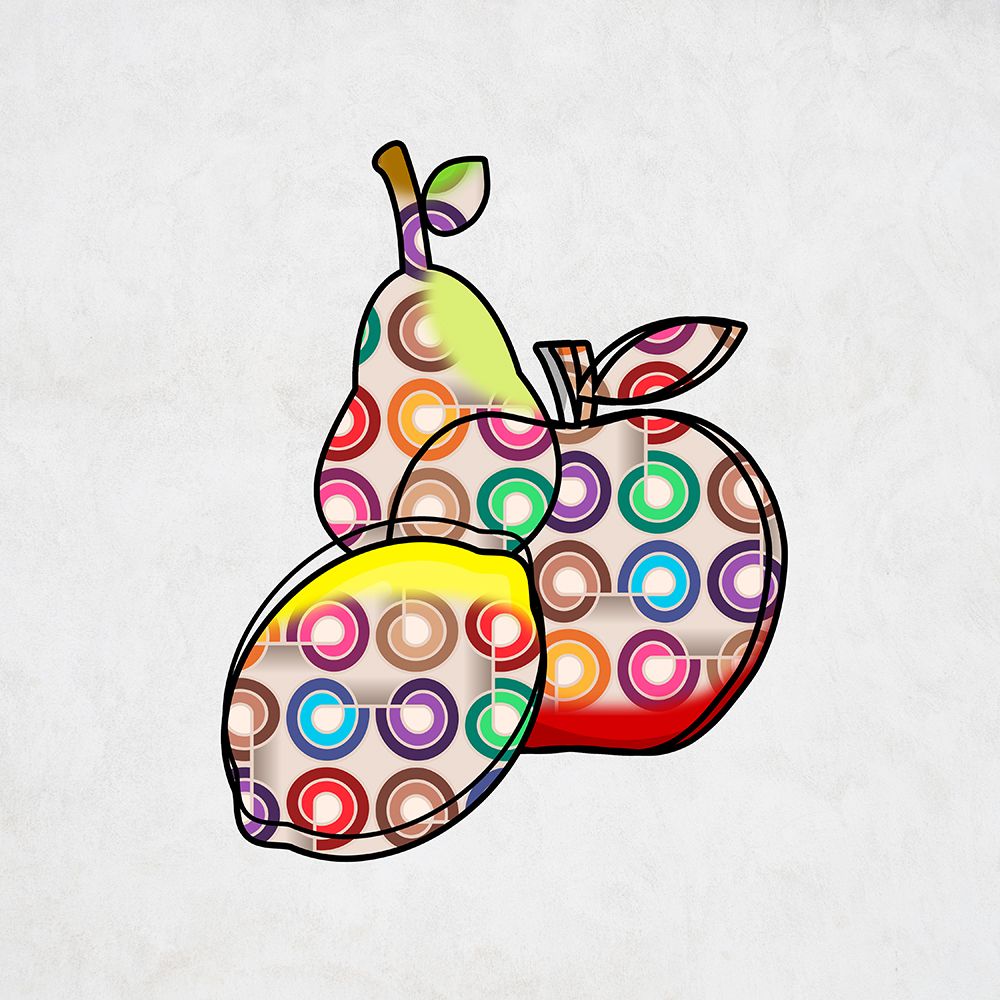 Fruit World 2 art print by Jamie Phillip for $57.95 CAD