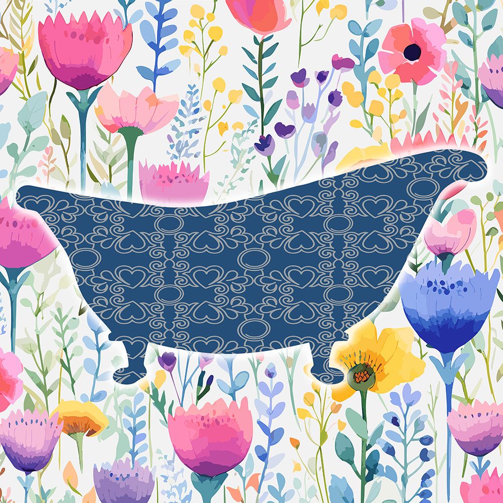 Floral Bath art print by Jamie Phillip for $57.95 CAD