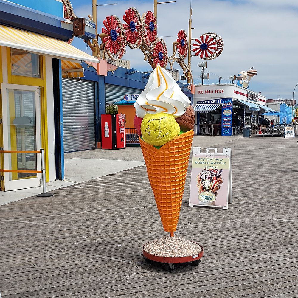 Cony Island Brooklyn art print by Jamie Phillip for $57.95 CAD