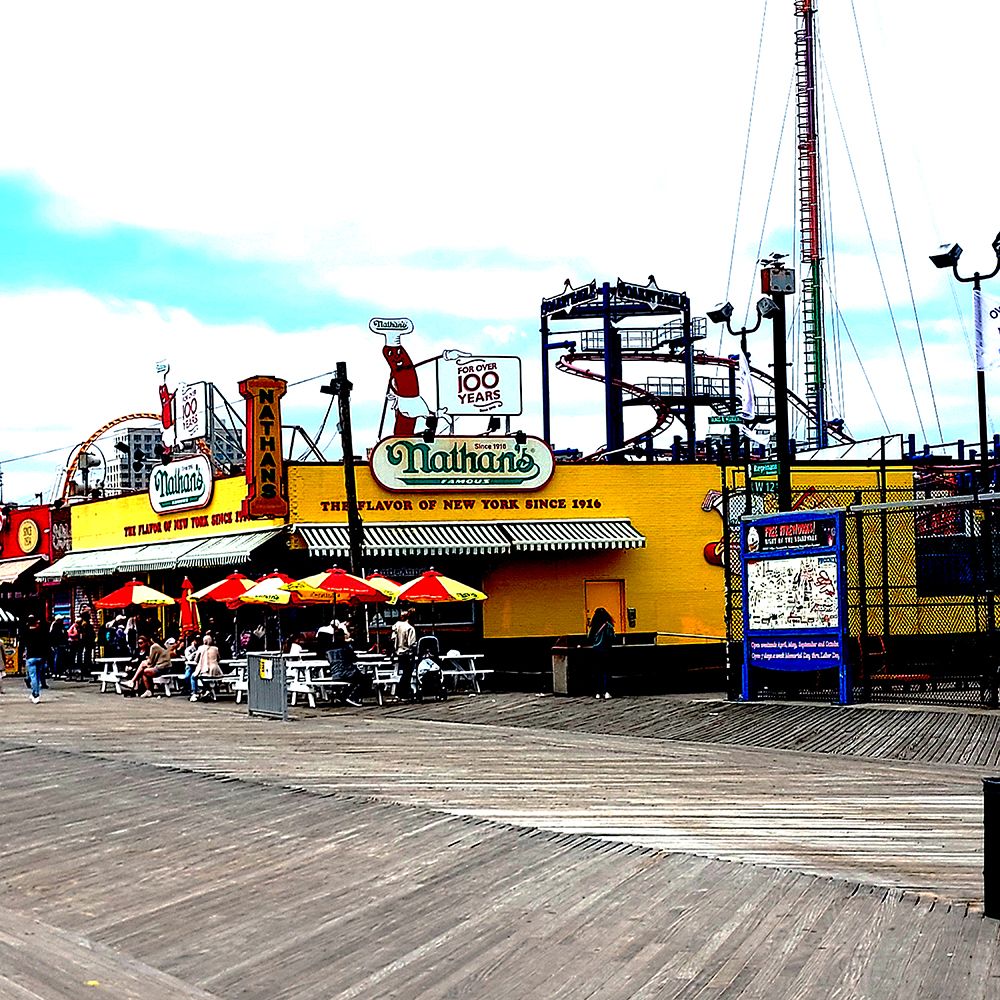 Vintage Cony Island art print by Jamie Phillip for $57.95 CAD