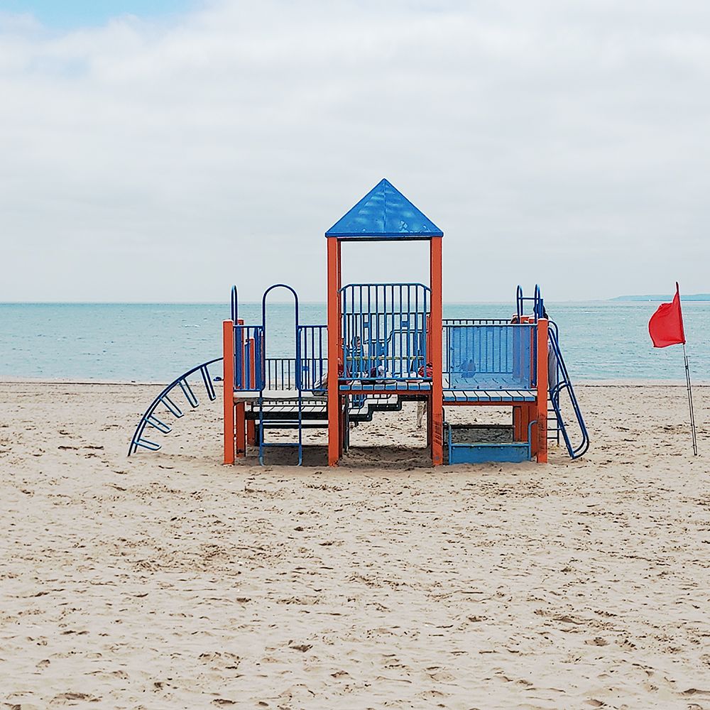 Cony Island Beach art print by Jamie Phillip for $57.95 CAD