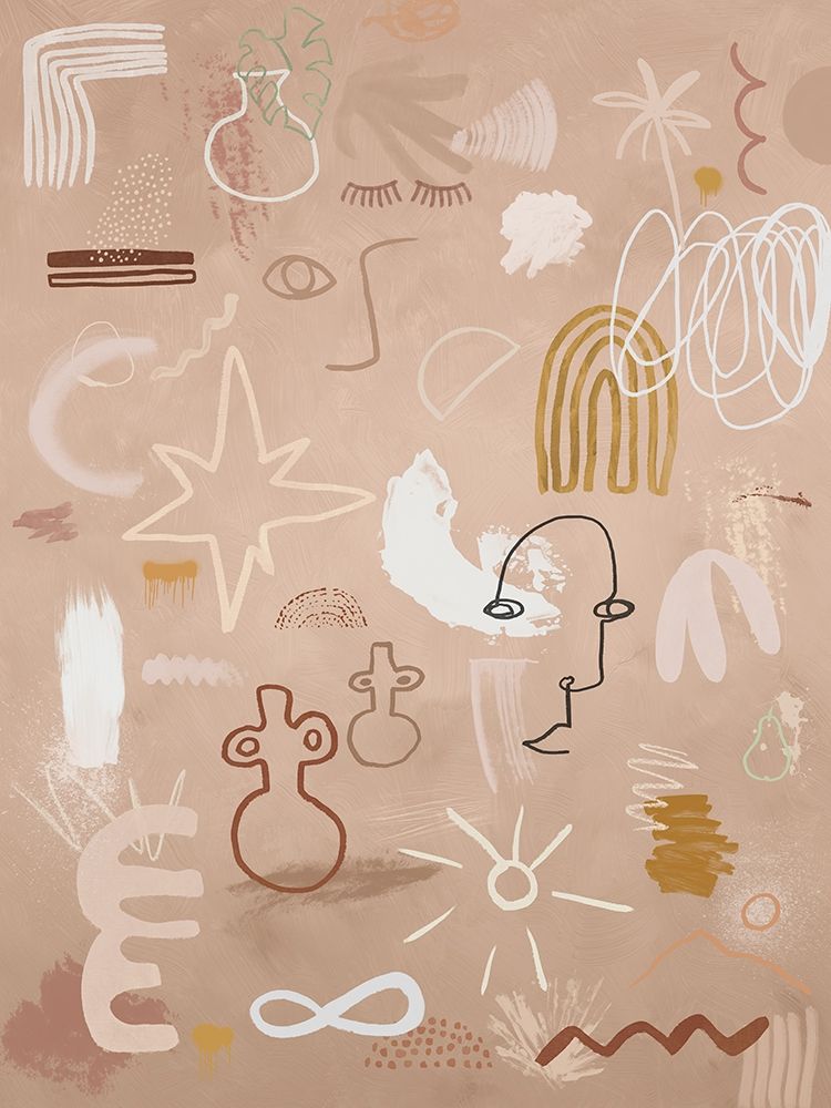 Cave Drawings art print by Urban Road for $57.95 CAD