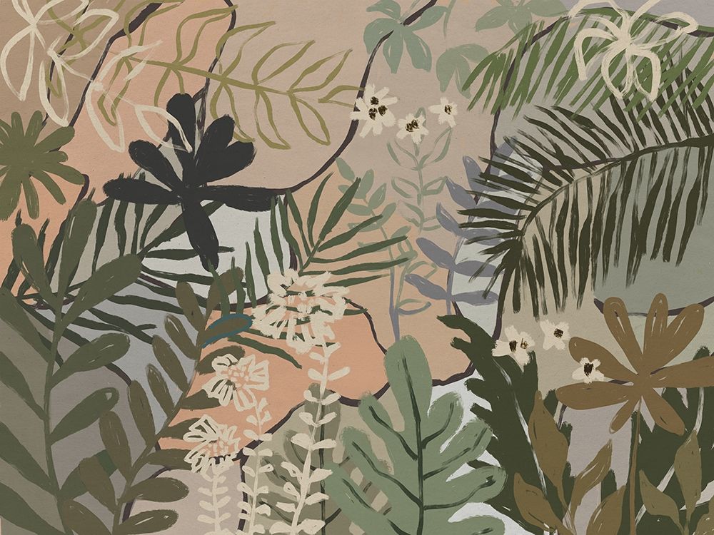 Jungle Florals art print by Urban Road for $57.95 CAD