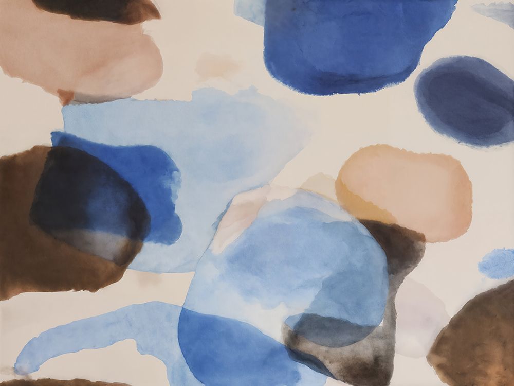 Indigo Impressions I art print by Urban Road for $57.95 CAD