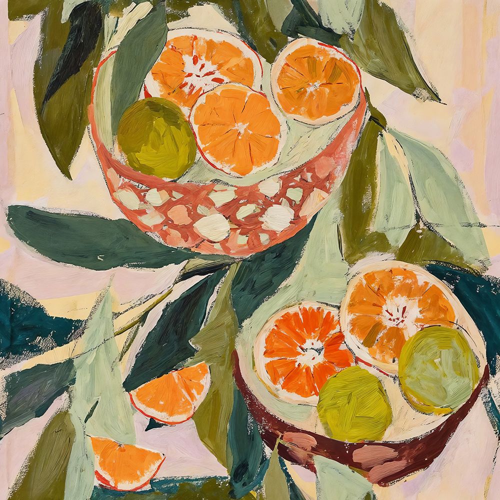 Wild Oranges art print by Urban Road for $57.95 CAD