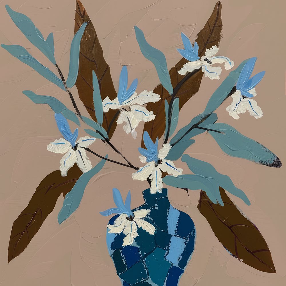 Beach Flowers I art print by Urban Road for $57.95 CAD