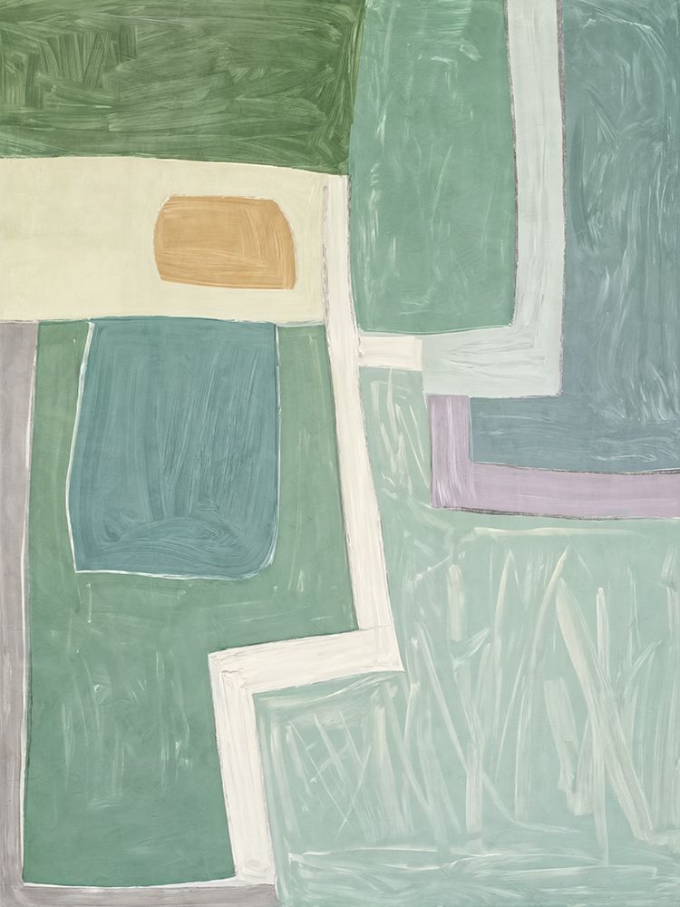Abstract Gardens I Canvas Art Print art print by Urban Road for $57.95 CAD