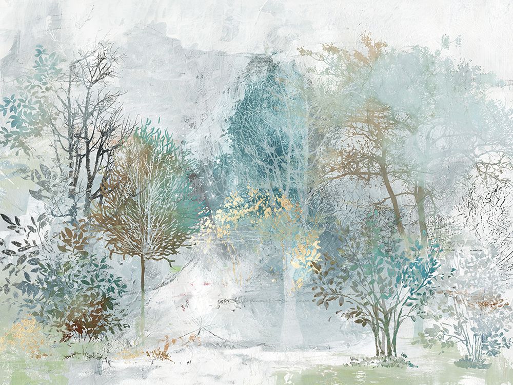 Mysterious Forest Canvas Art Print art print by Urban Road for $57.95 CAD