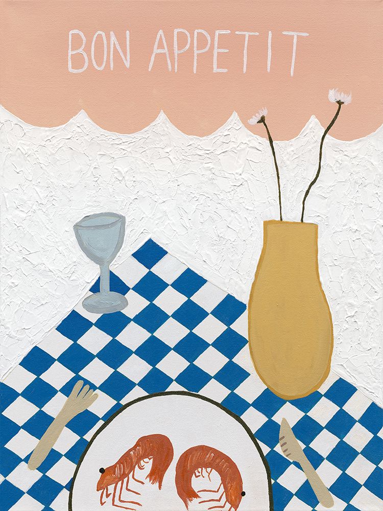 Bon Appetit art print by Britney Turner for $57.95 CAD