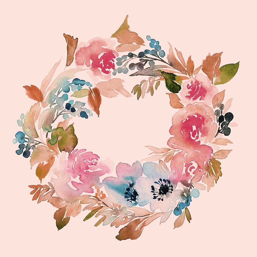 Garland Blush Poster art print by Urban Road for $57.95 CAD