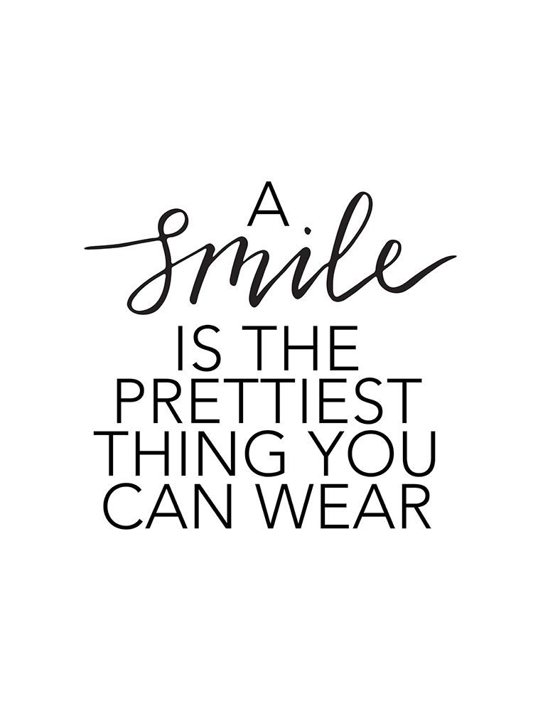 Prettiest Smile Poster art print by Urban Road for $57.95 CAD