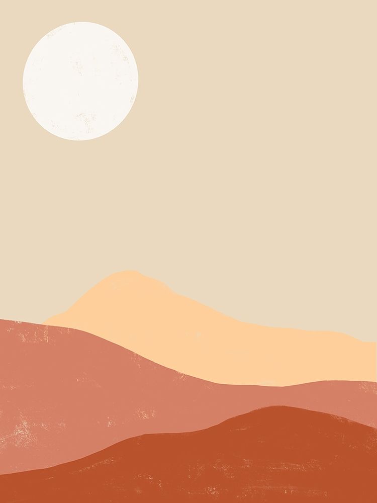 Desert Sun Poster art print by Urban Road for $57.95 CAD