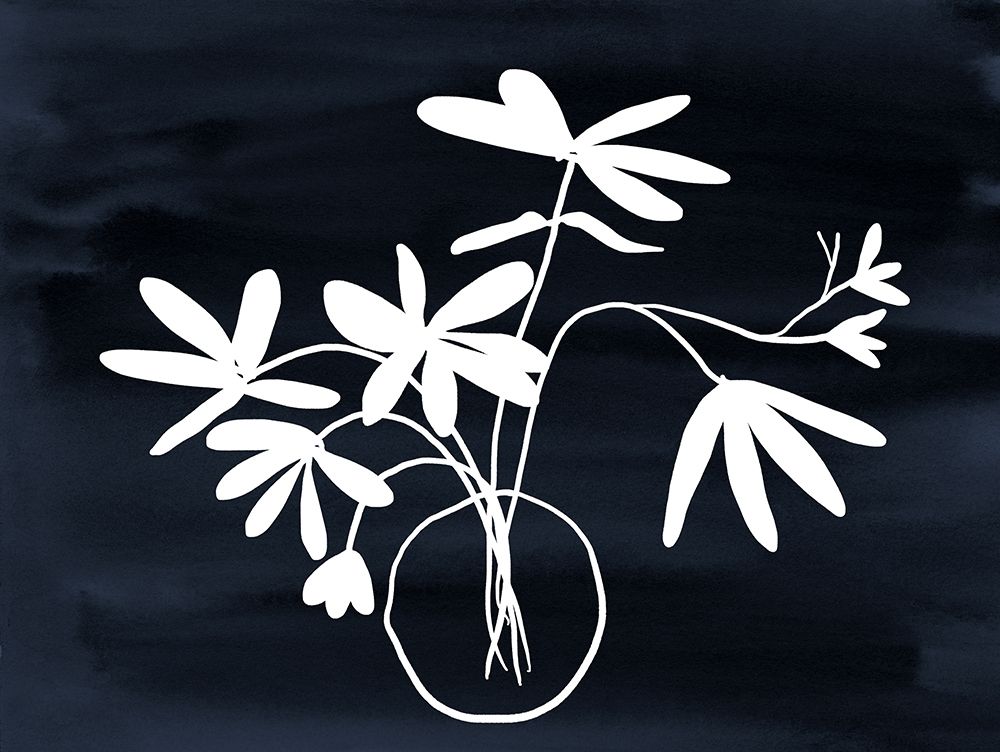 Indigo Etchings III Poster art print by Urban Road for $57.95 CAD