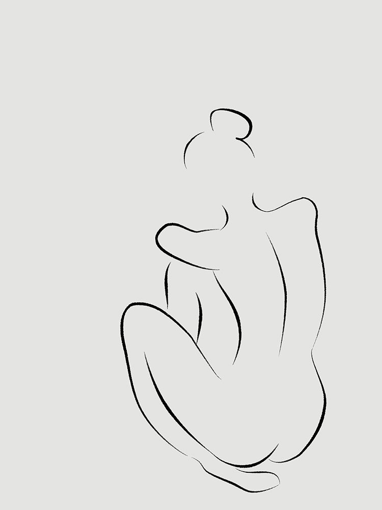 Figure I White Poster art print by Urban Road for $57.95 CAD