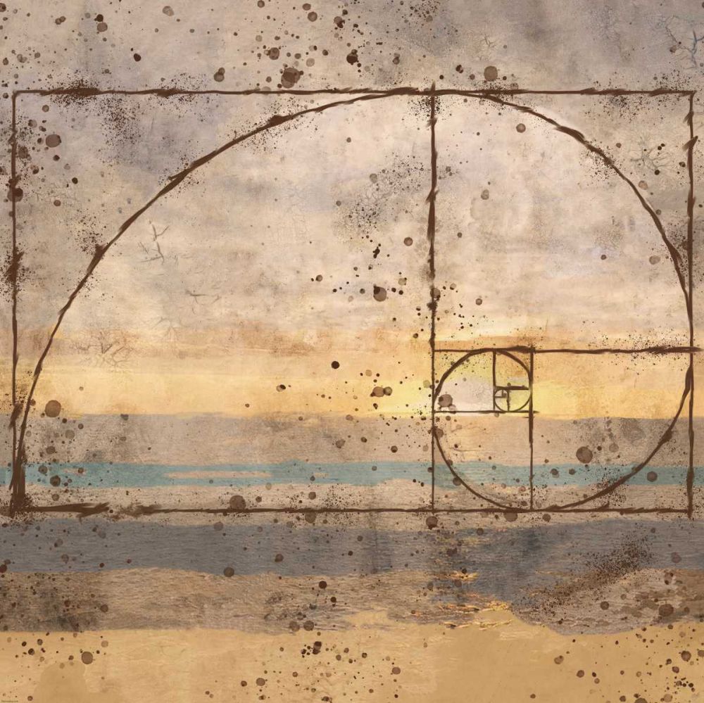 Fibonacci IIII art print by Marta Wiley for $57.95 CAD
