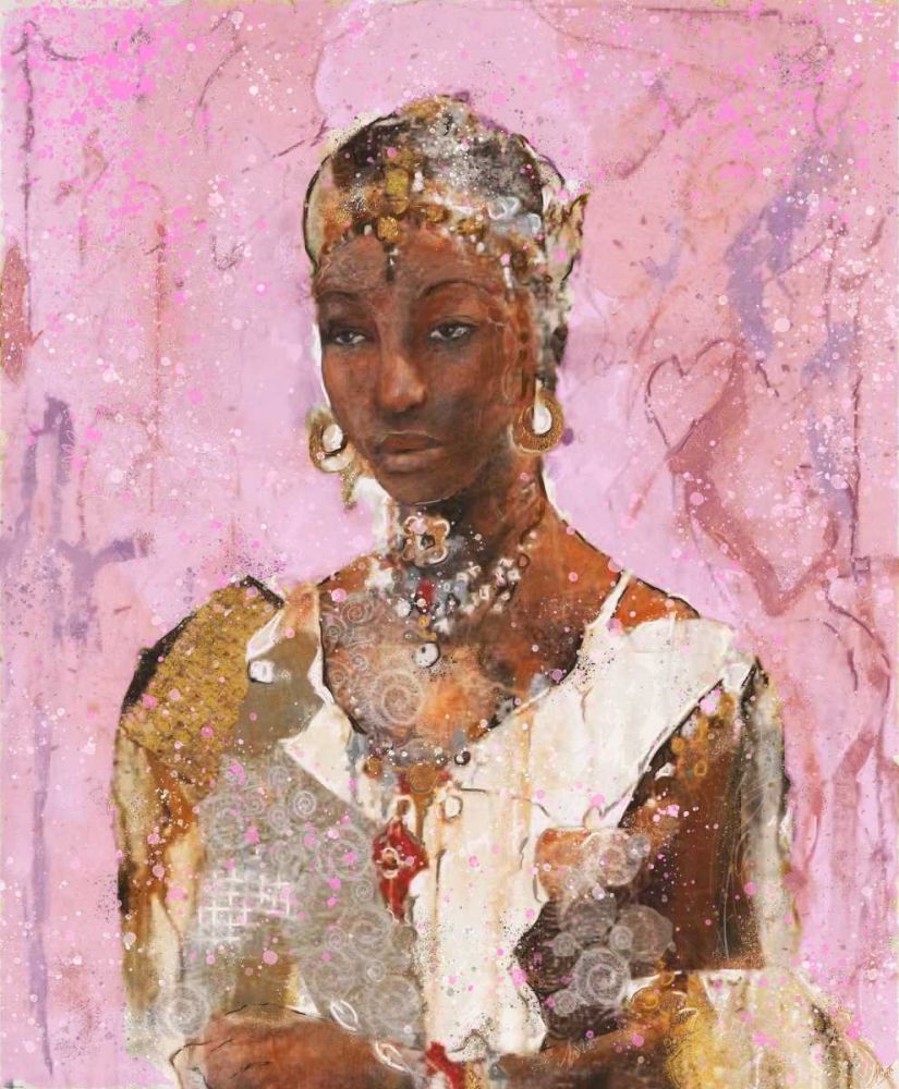 Tranquility Pink V art print by Marta Wiley for $57.95 CAD