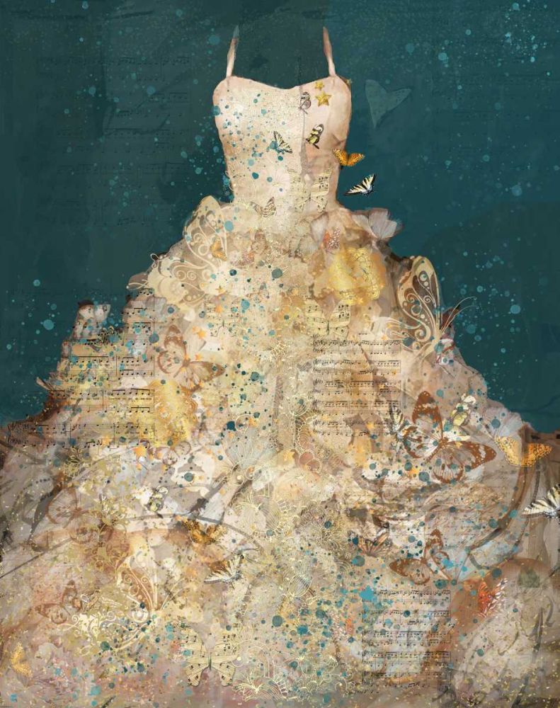 Butterfly Dress I art print by Marta Wiley for $57.95 CAD