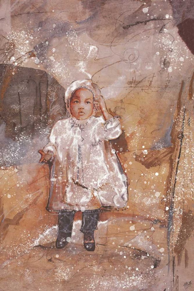 Little African Girl art print by Marta Wiley for $57.95 CAD