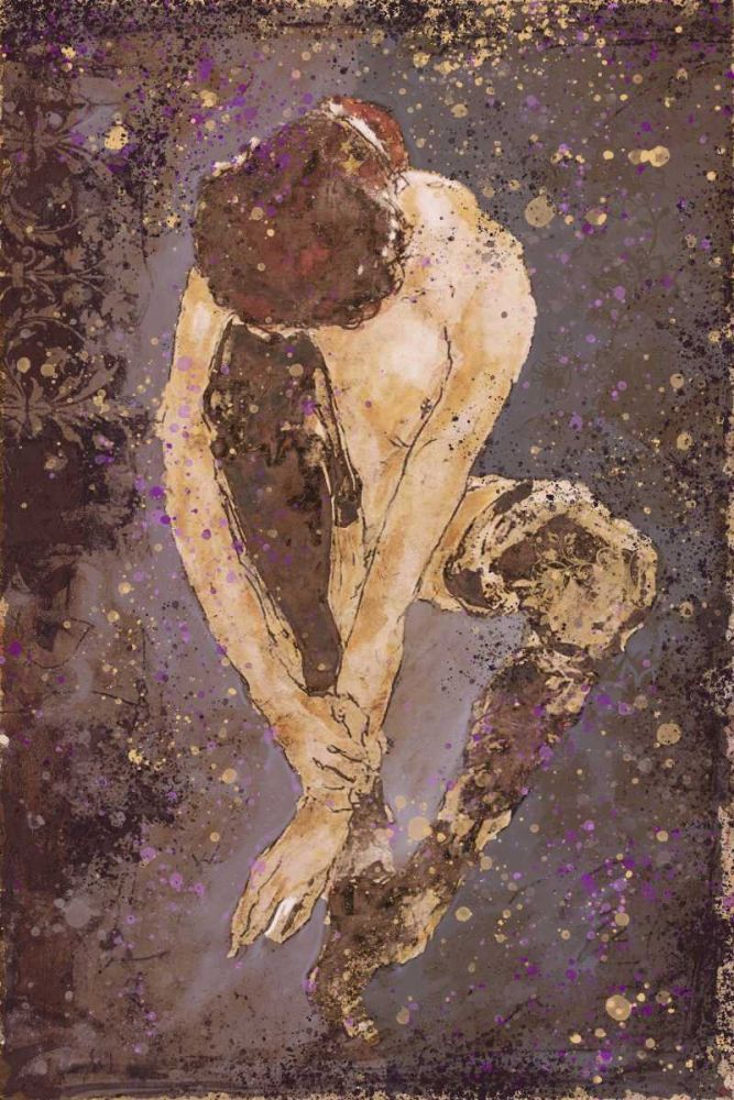 Burgundy Repose art print by Marta Wiley for $57.95 CAD