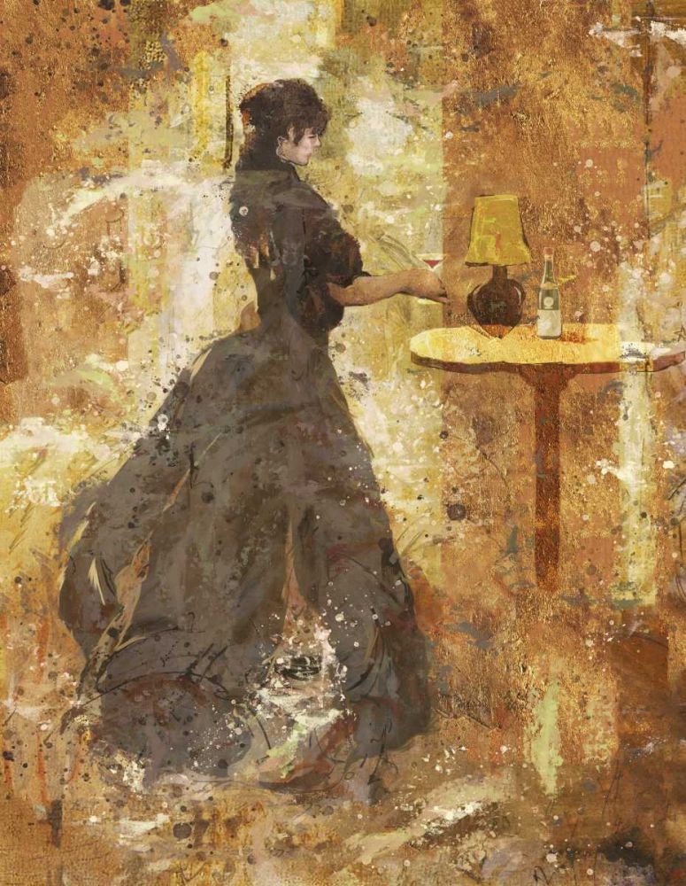 Wine II red art print by Marta Wiley for $57.95 CAD