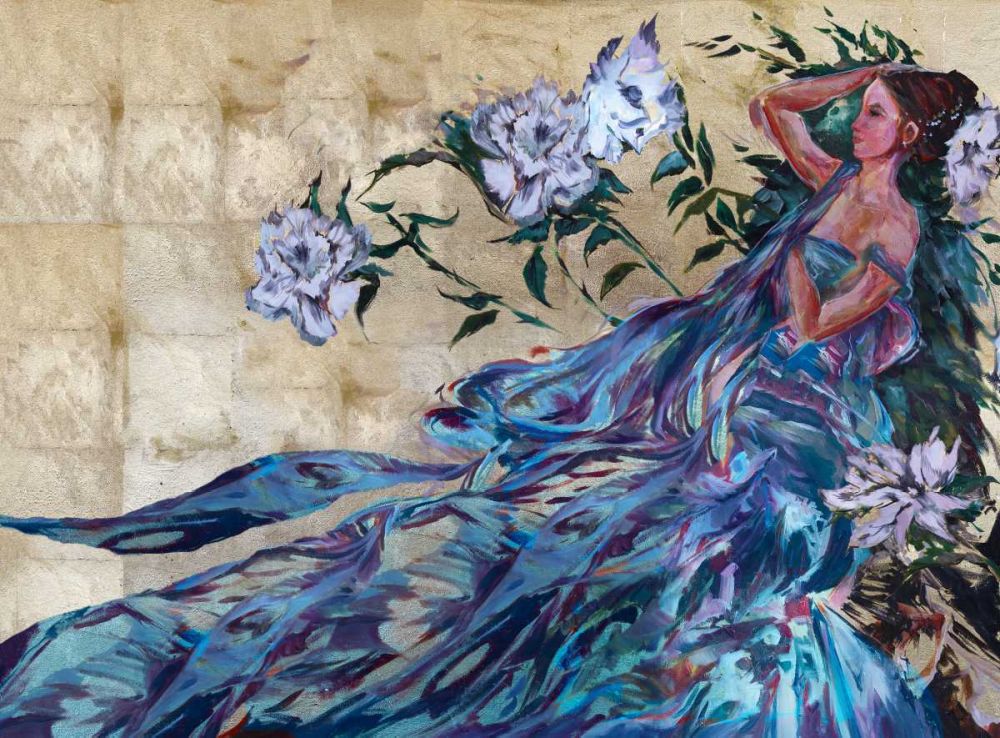 Pimavera Blue art print by Marta Wiley for $57.95 CAD