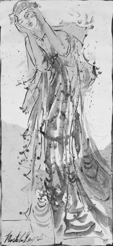 India Ink Dancer I art print by Marta Wiley for $57.95 CAD