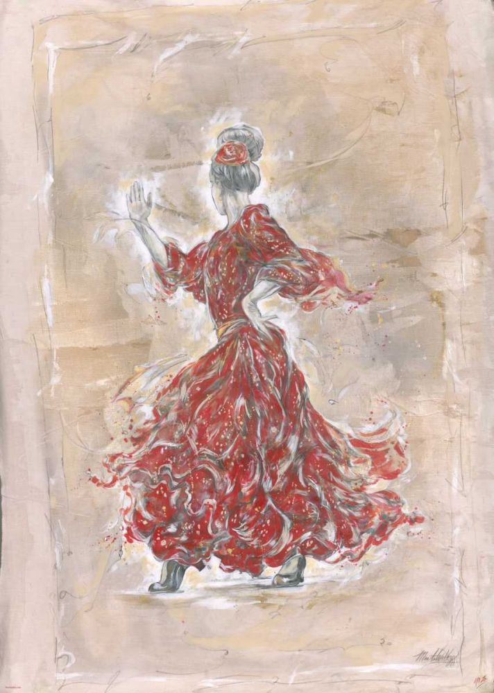 Flamenco art print by Marta Wiley for $57.95 CAD