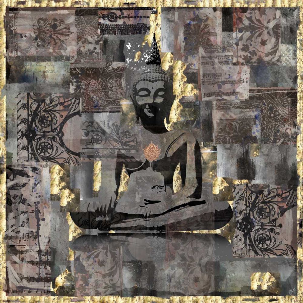 Happy Buddah art print by Marta Wiley for $57.95 CAD