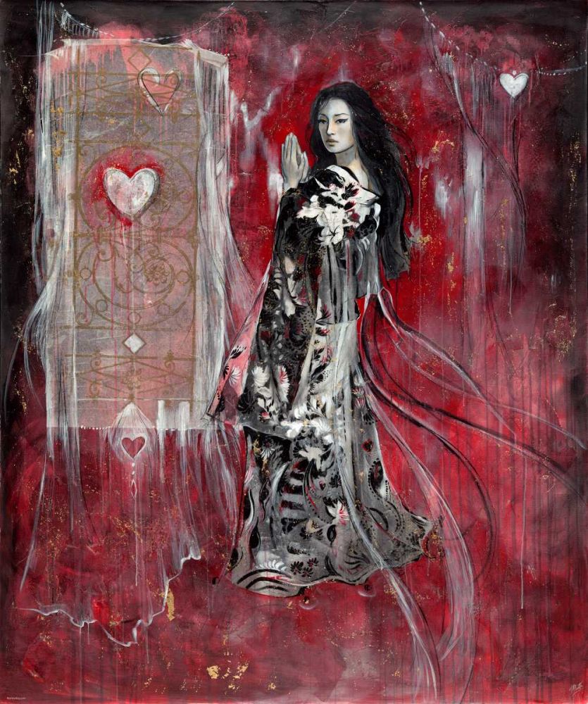 Red Geisha art print by Marta Wiley for $57.95 CAD