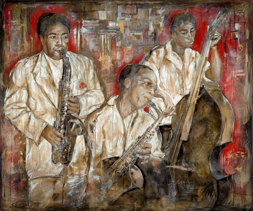Jazz Red Oversize art print by Marta Wiley for $57.95 CAD