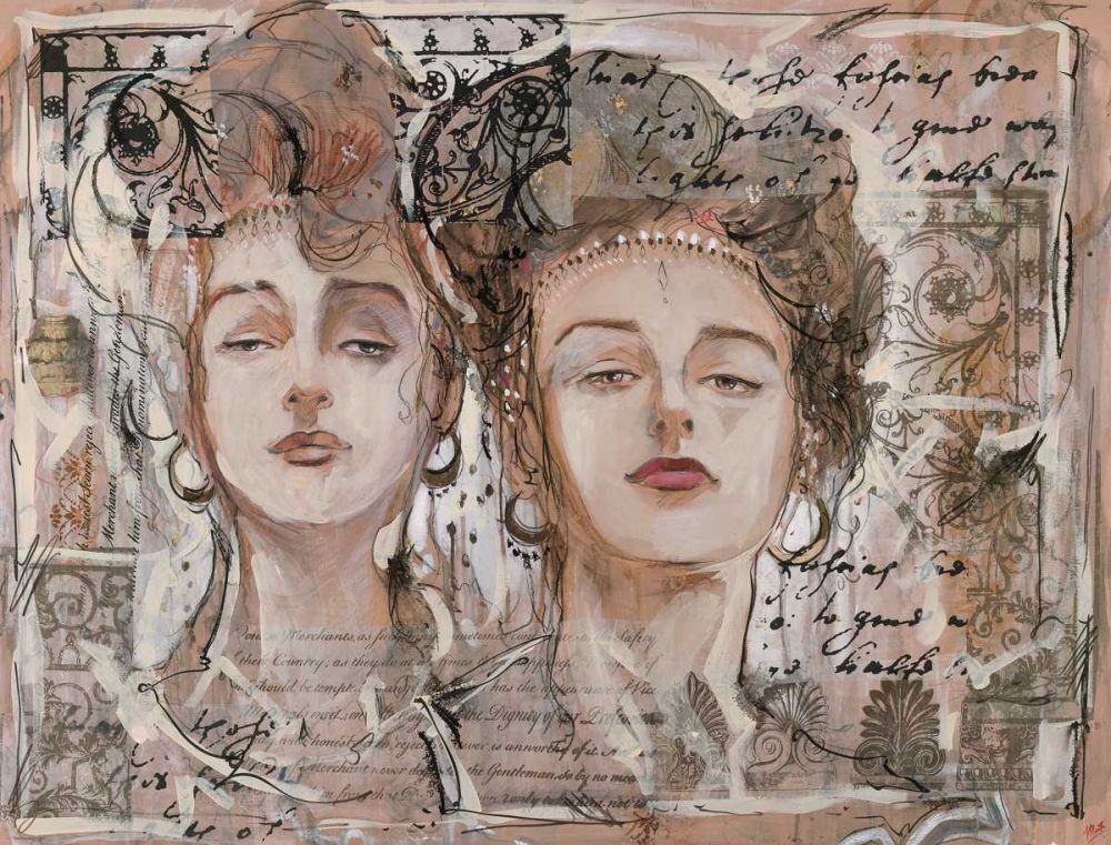 Beauty- Golden art print by Marta Wiley for $57.95 CAD