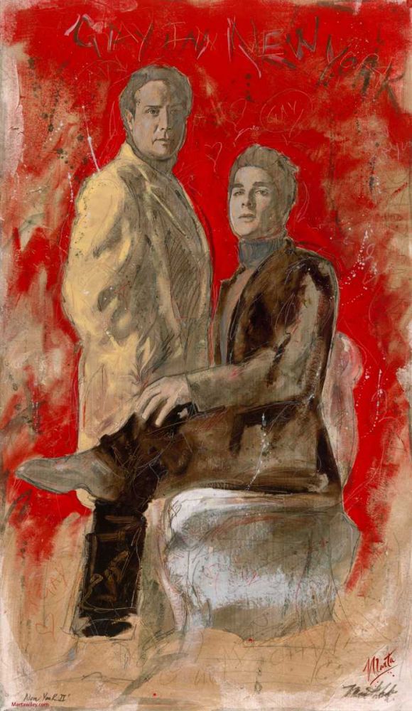 Gay In New York II art print by Marta Wiley for $57.95 CAD