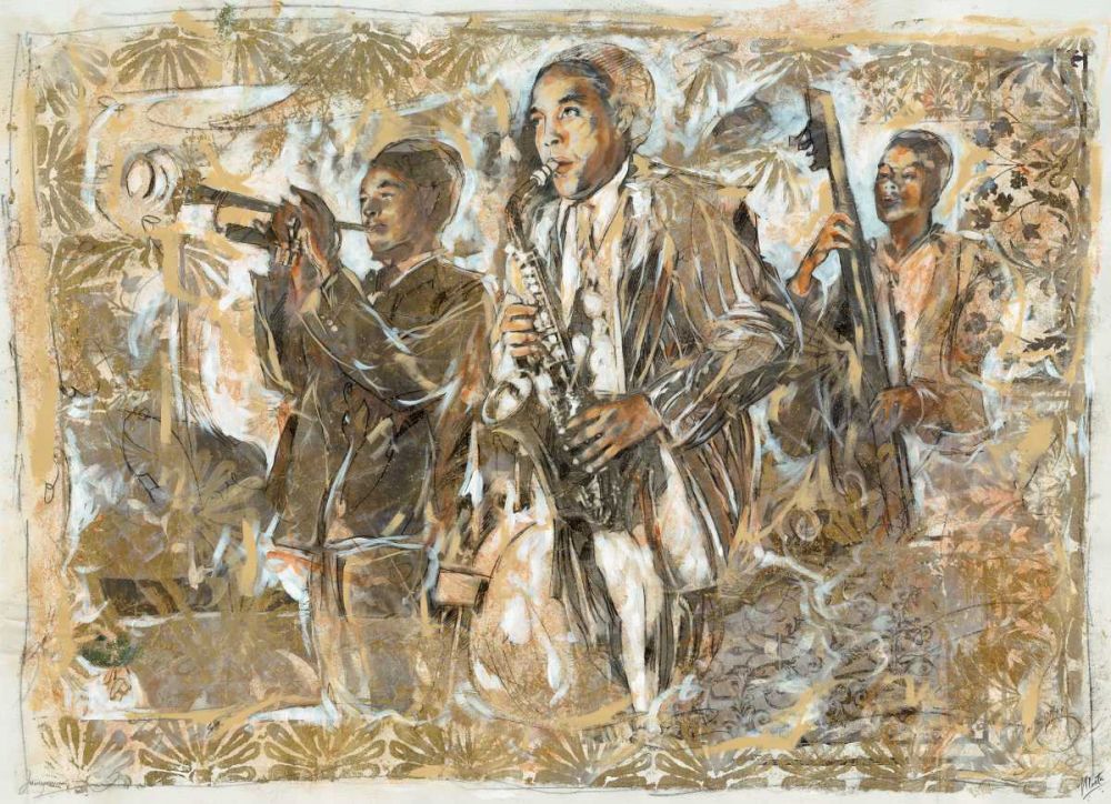 Jazz Patterns art print by Marta Wiley for $57.95 CAD
